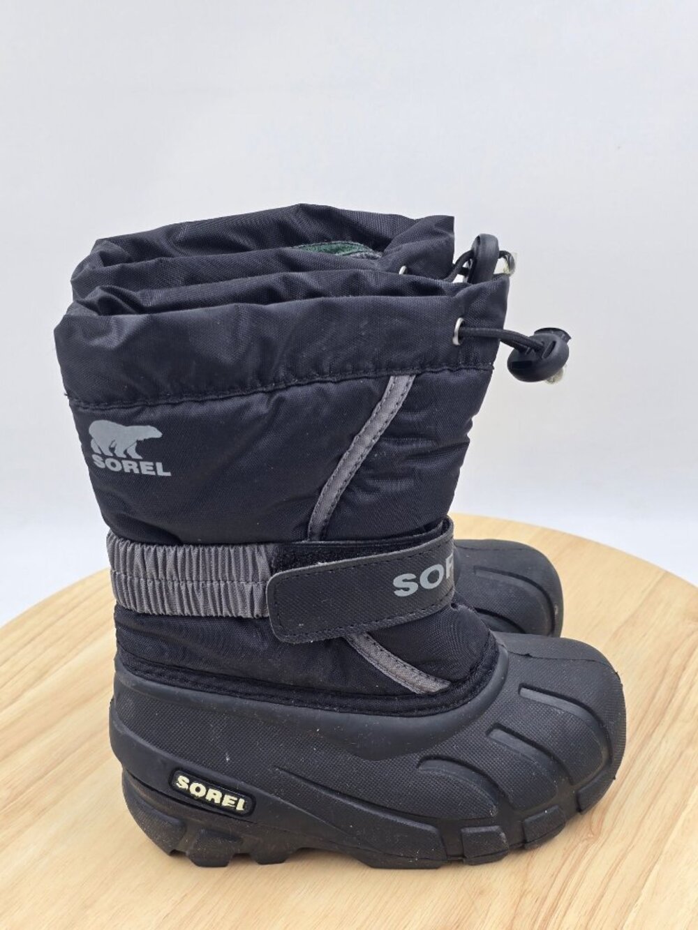 Sorel - Kids Flurry Black Winter 100% Waterproof Boots (-32 C)  Toddler sz 9